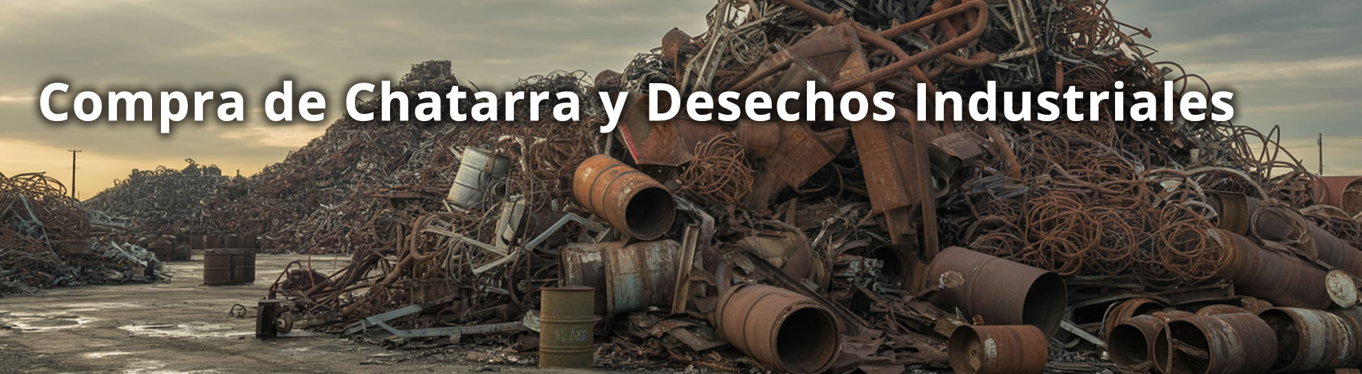 Compra de Chatarra y Desechos Industriales